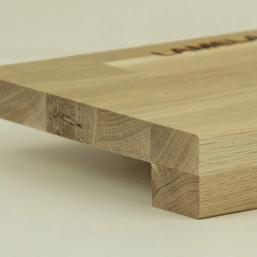 Подоконник дубовый сшитый