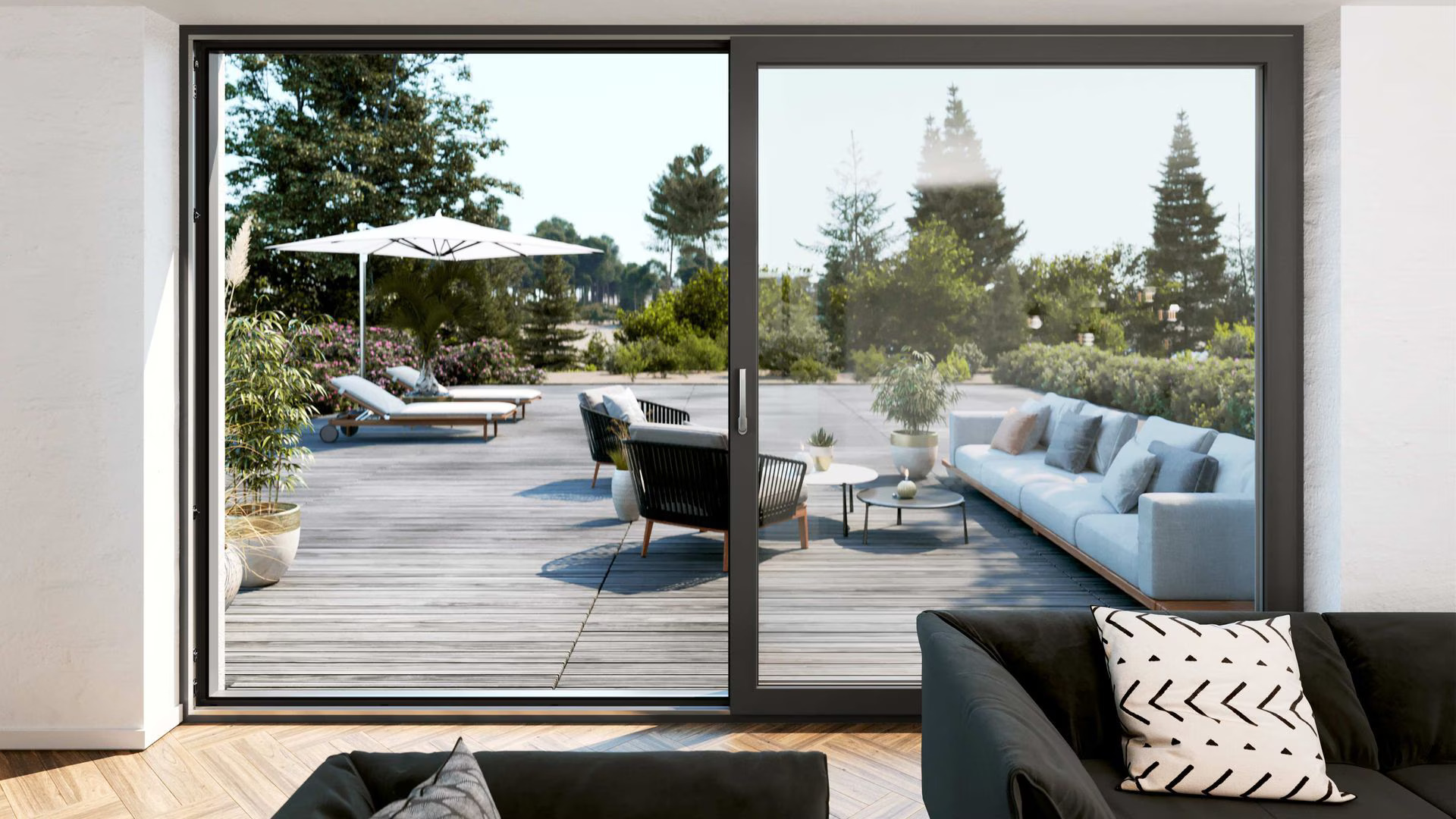 Раздвижная система Rehau Synego Slide