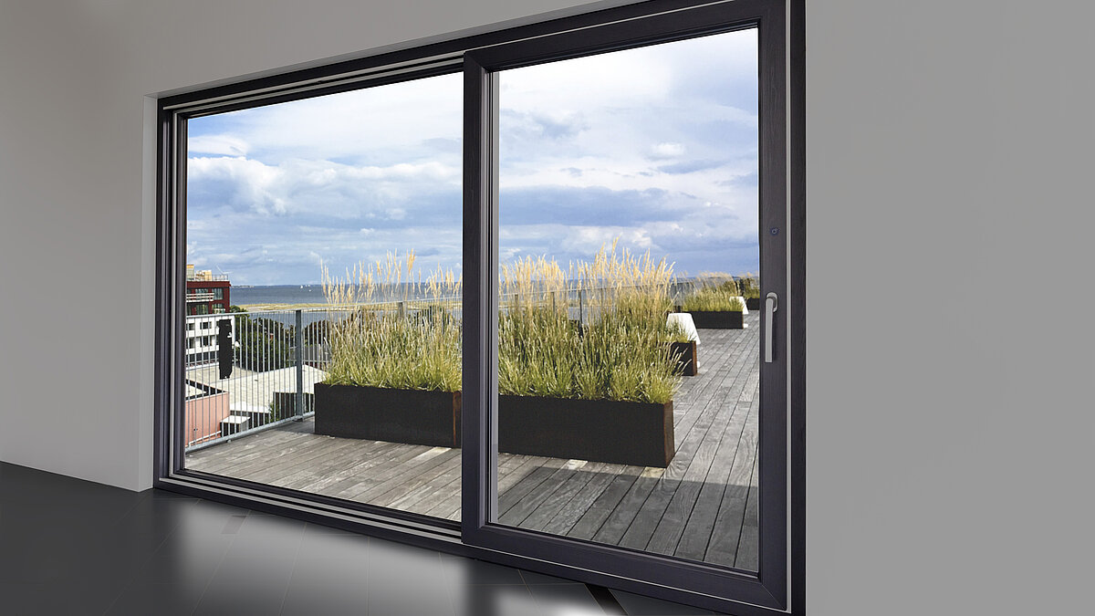 Gealan Smoovio Patio bīdāmo sistēmu.